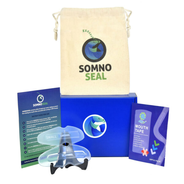 SomnoSeal starter kit, company that combats sleep apnea and helps people stop snoring