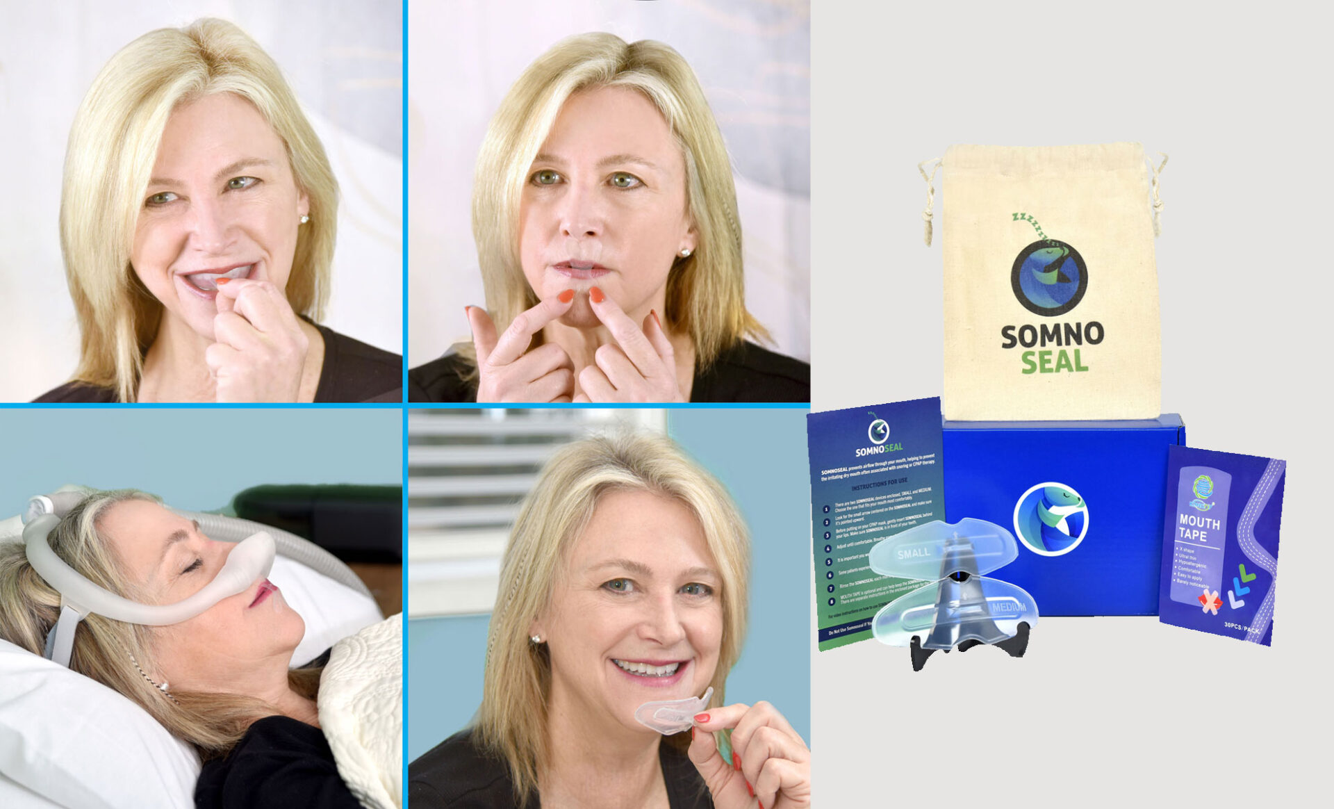 Product cycle of SomnoSeal sleep apnea dental appliance, sleep apnea mouth guard